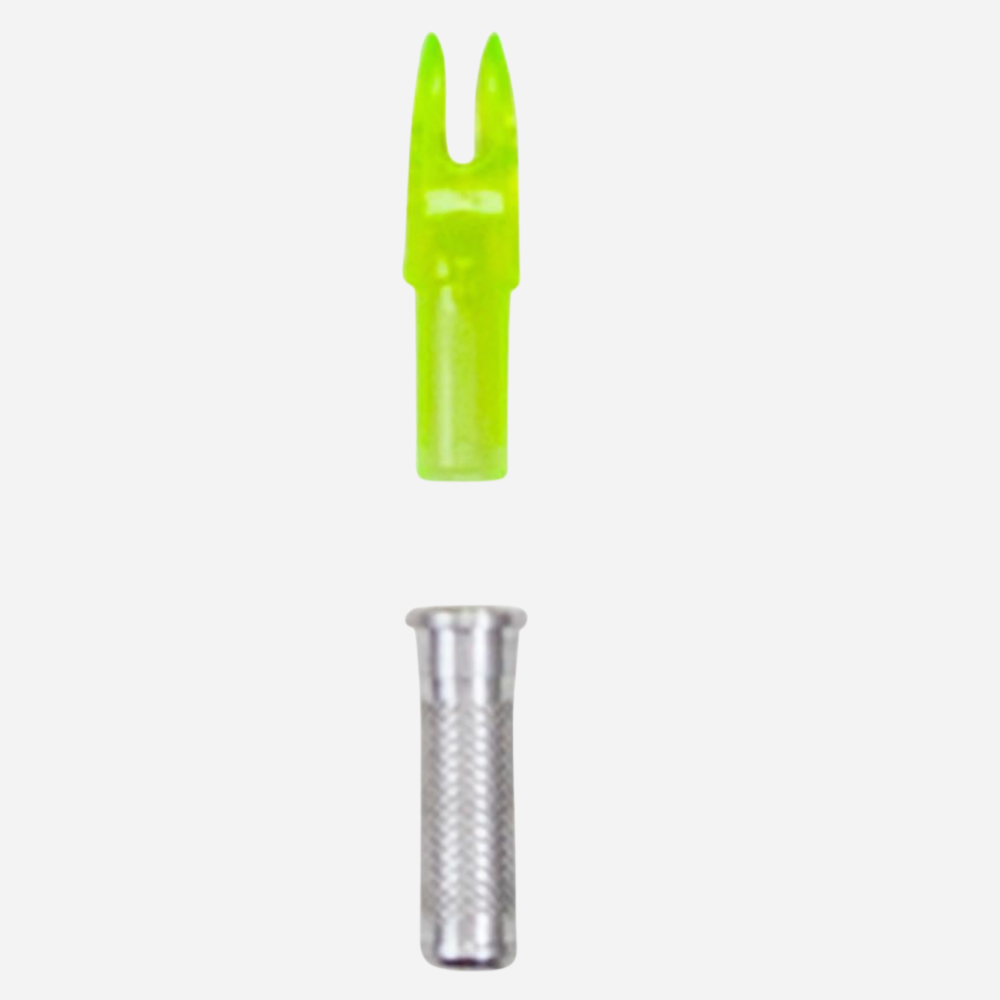 Allen Titan Carbon Arrow Nocks & Inserts 6-Pack