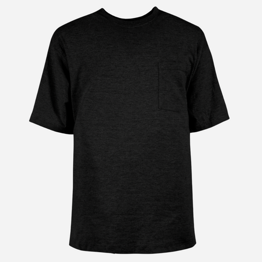 Berne Heavyweight Pocket T-Shirt - Black
