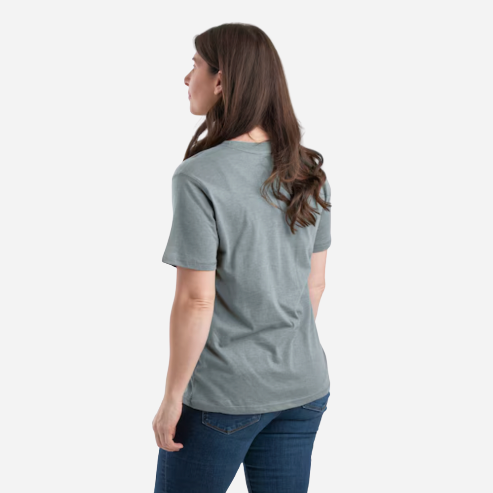 Berne Women's Lightweight Performance Short Sleeve T-Shirt - Lead