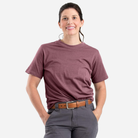Berne Women's Lightweight Performance T-Shirt - Mauve