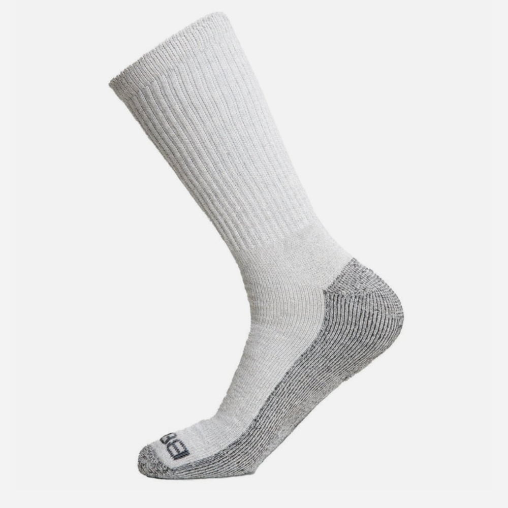 Berne Everyday Work Crew Socks 3-Pack - Grey