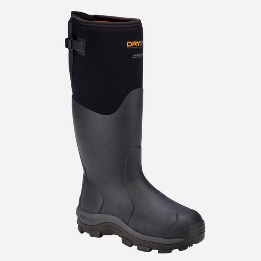 Dryshod Men's Haymaker Gusset Waterproof Rubber Boots - Black