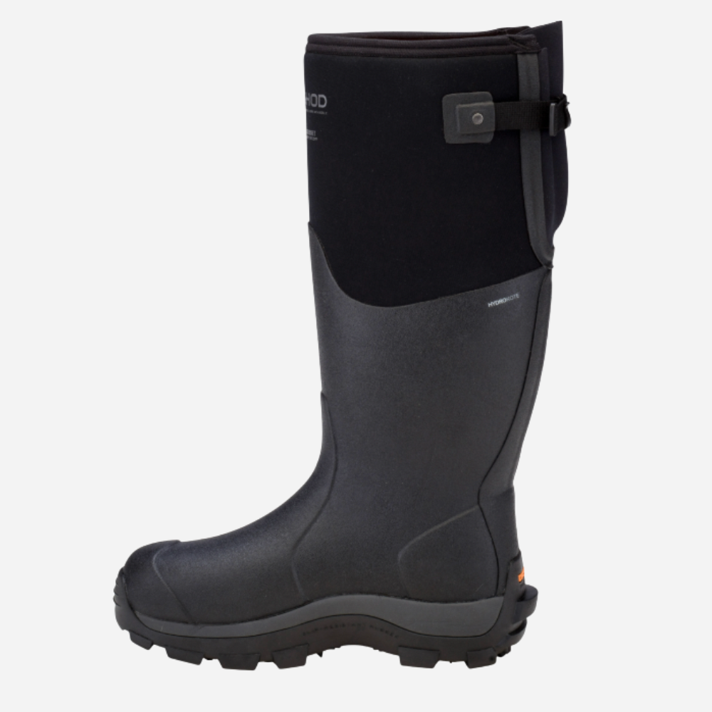 Dryshod Men's Haymaker Gusset Waterproof Rubber Boots - Black