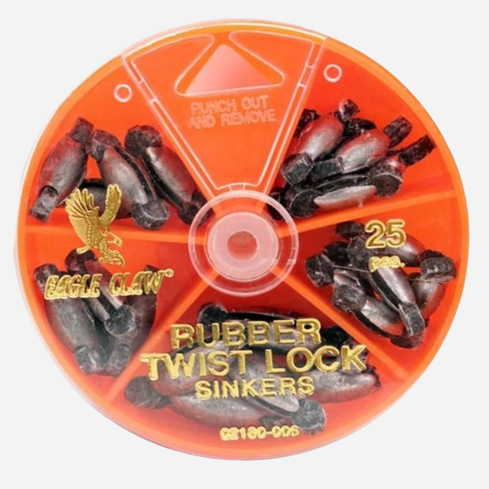 Eagle Claw Rubber Twist Lock Assortment