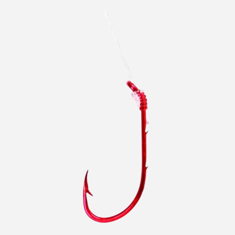 Eagle Claw Red Snelled Baitholder Hook Assortment - 24 Pack