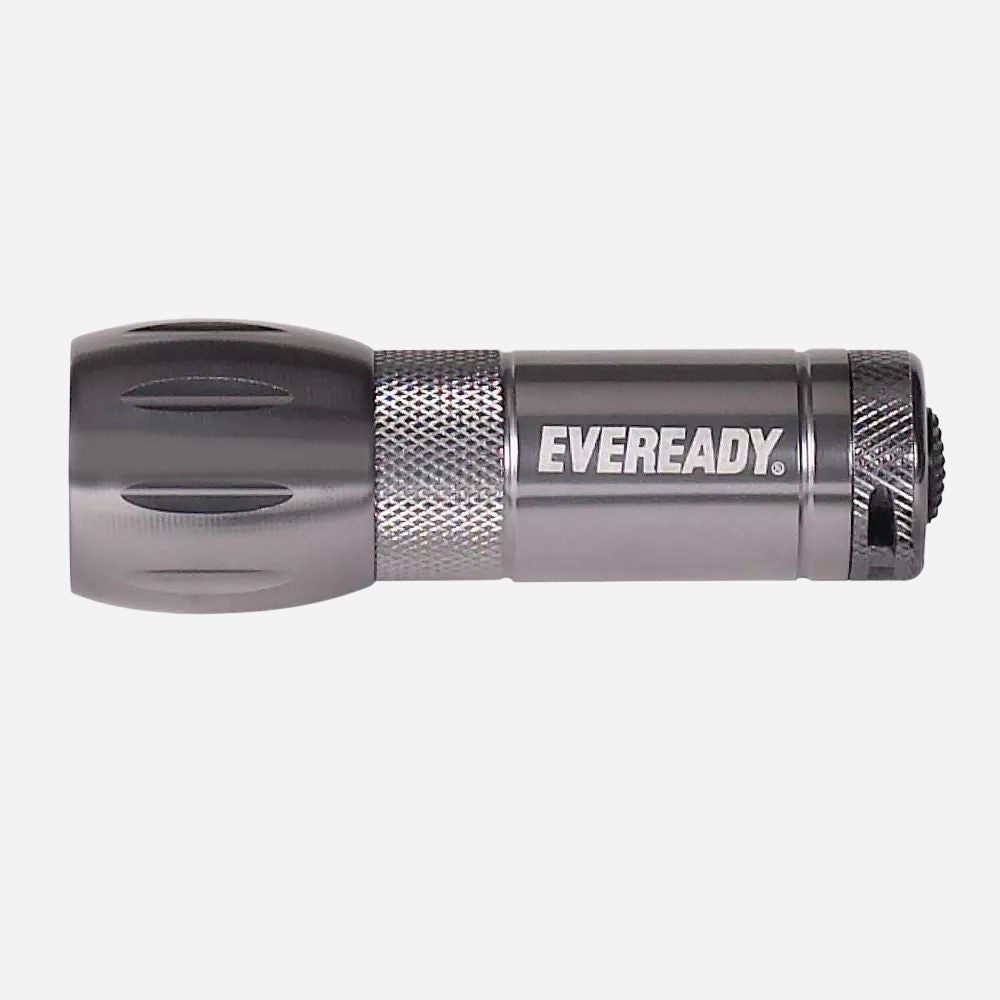 Eveready flashlight on a white background