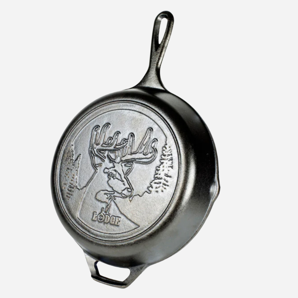 Lodge Cast Iron 10.25" Deer Skillet