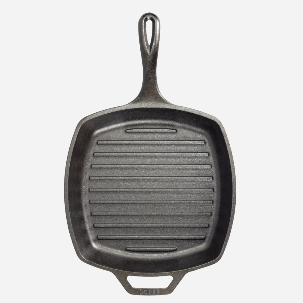 Lodge Cast Iron Wildlife Series 10.5" Pan Fish Scene
