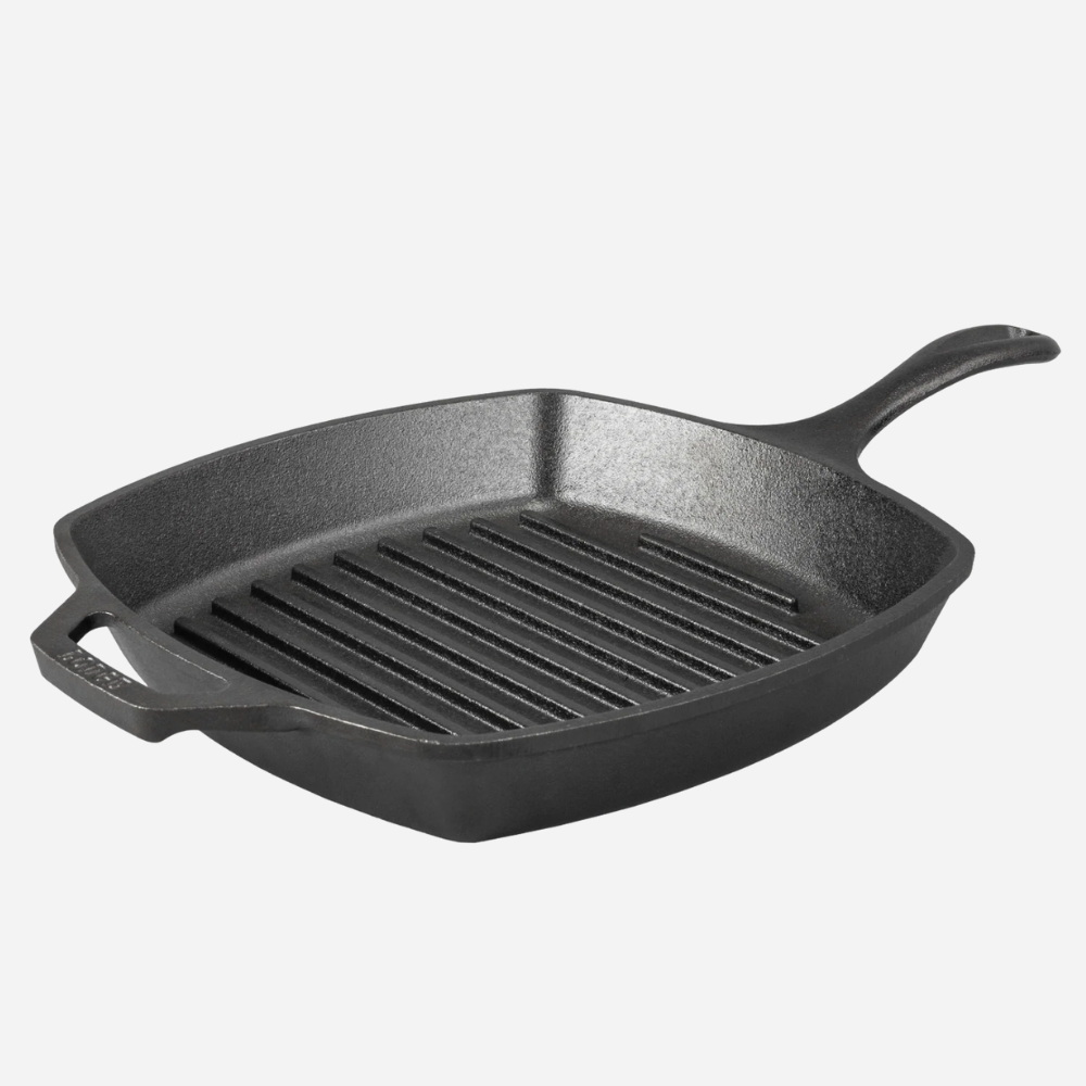 Lodge Cast Iron Wildlife Series 10.5" Pan Fish Scene