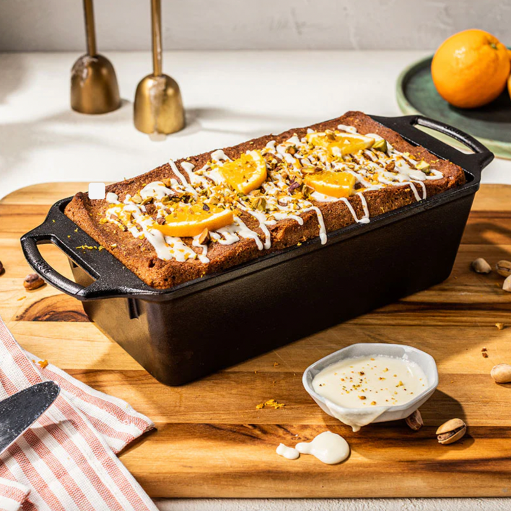 Lodge Cast Iron Seasoned Cast Iron Large Loaf Pan
