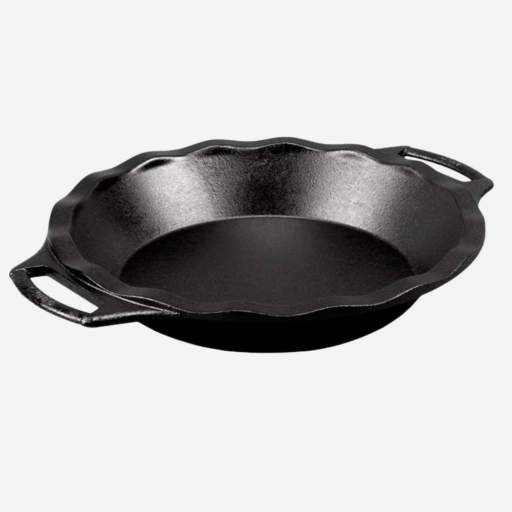 Lodge Cast Iron 9 Inch Seasoned Cast Iron Pie Pan