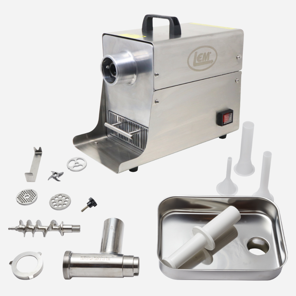 Lem Product BigBite #8 Meat Grinder - 0.5 HP