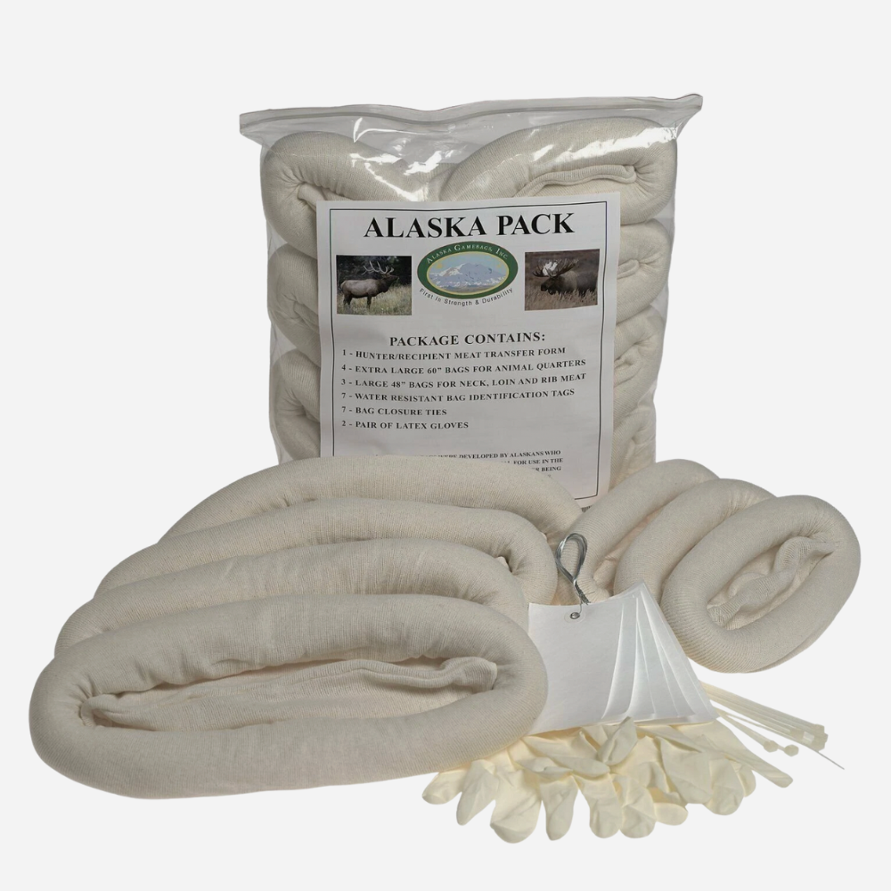 Alaska Game Moose/Elk Hunting Game Bag Set – 7-Pack