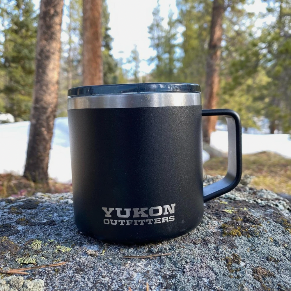 Yukon Outfitters Freedom 16oz Coffee Mug - Black