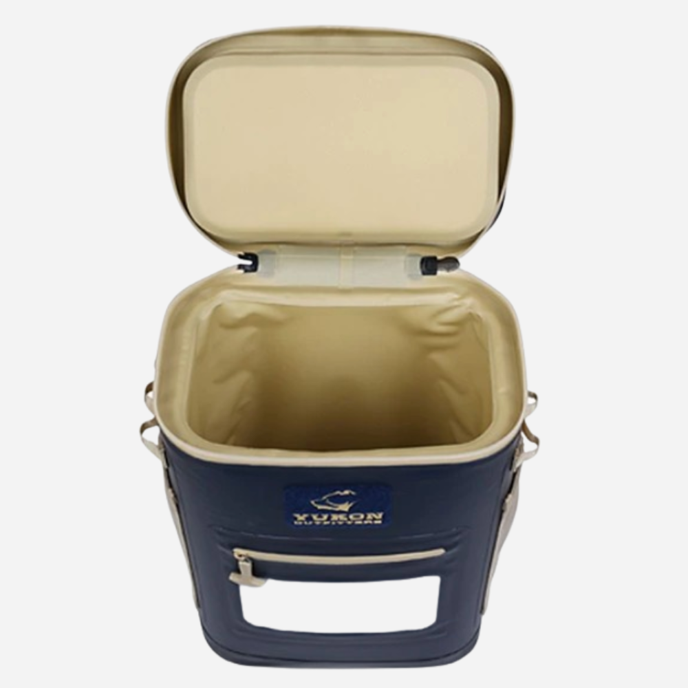 Yukon Outfitters Hatchie Backpack Cooler - Navy/Tan