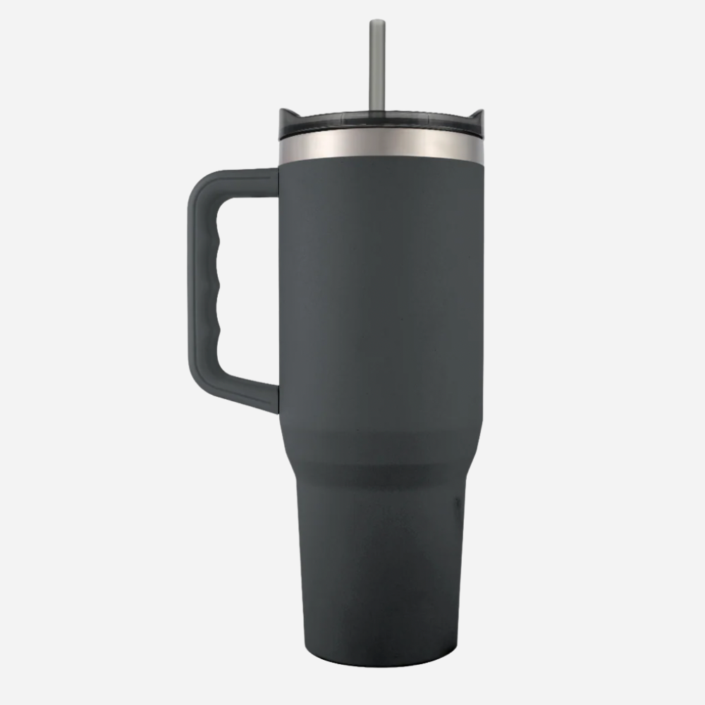 Yukon Outfitters 40oz Insulated Stainless Steel Tumbler - Charcoal