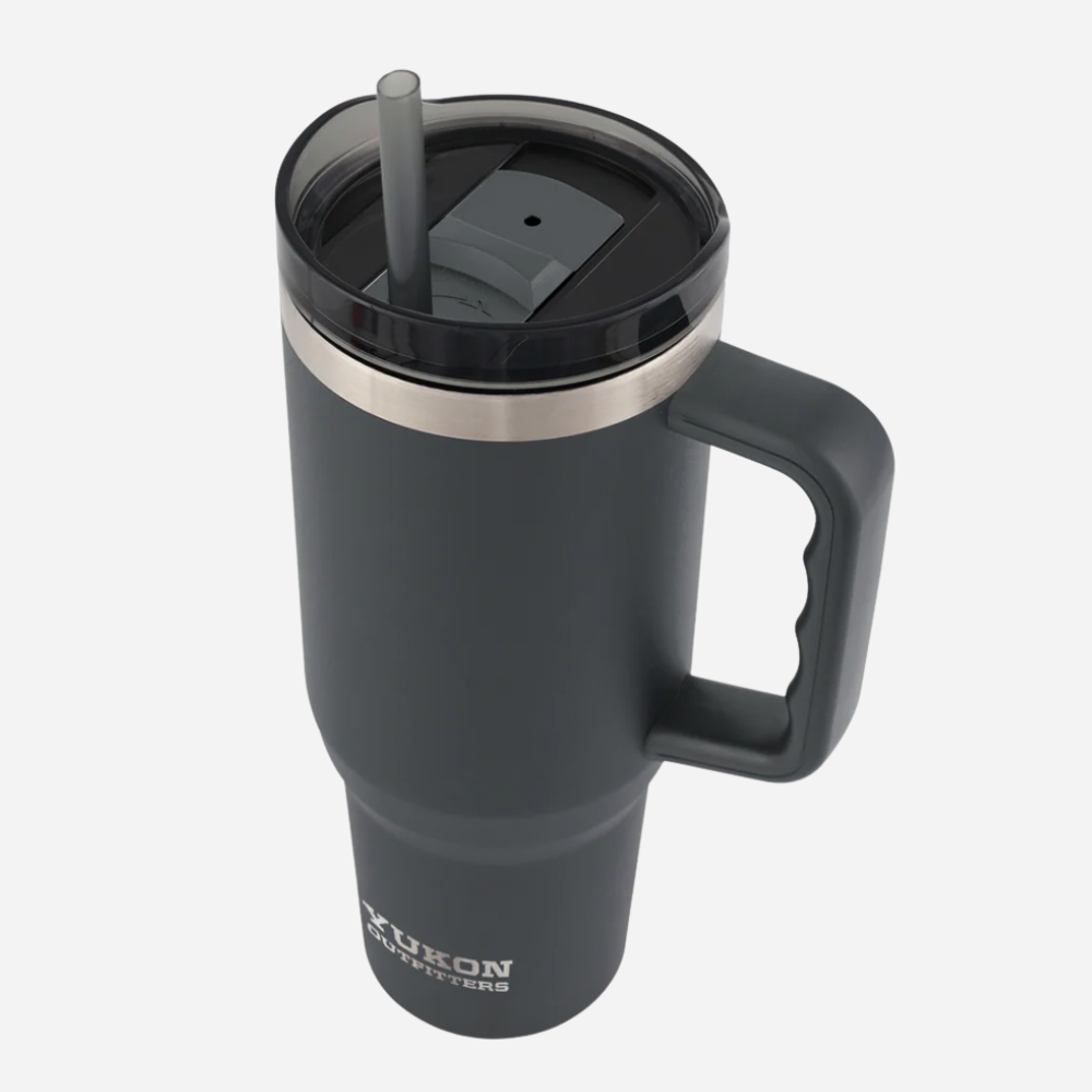 Yukon Outfitters 40oz Insulated Stainless Steel Tumbler - Charcoal
