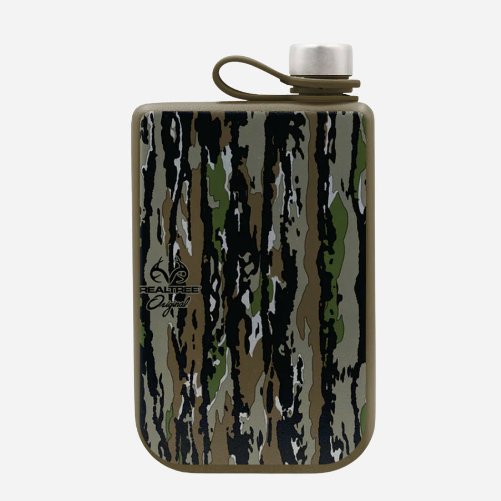 Yukon Outfitters 9 oz Highline Flask Realtree - Original Camo