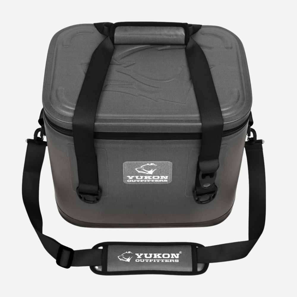 Yukon Outfitters 30 Can Tech Cooler - Charcoal/Black