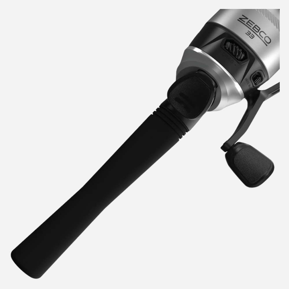 Zebco 33 Spincast Reel and Fishing Rod Combo
