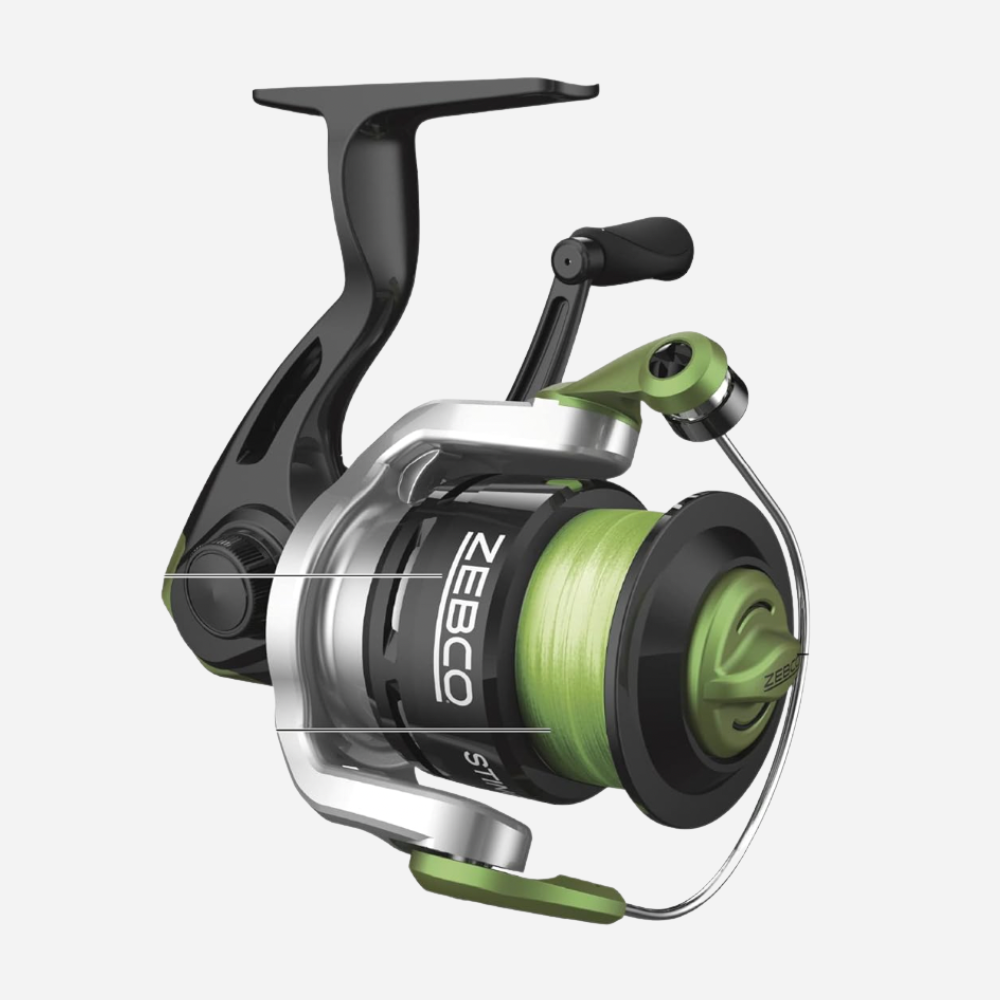 Zebco Stinger Spin Combo 2pc, Size 30 Reel – 6'6" Rod