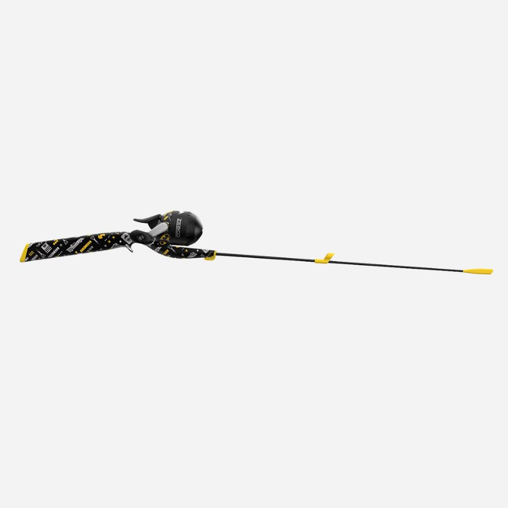 Zebco Youth Batman Floating Spincast Reel and Fishing Rod Combo