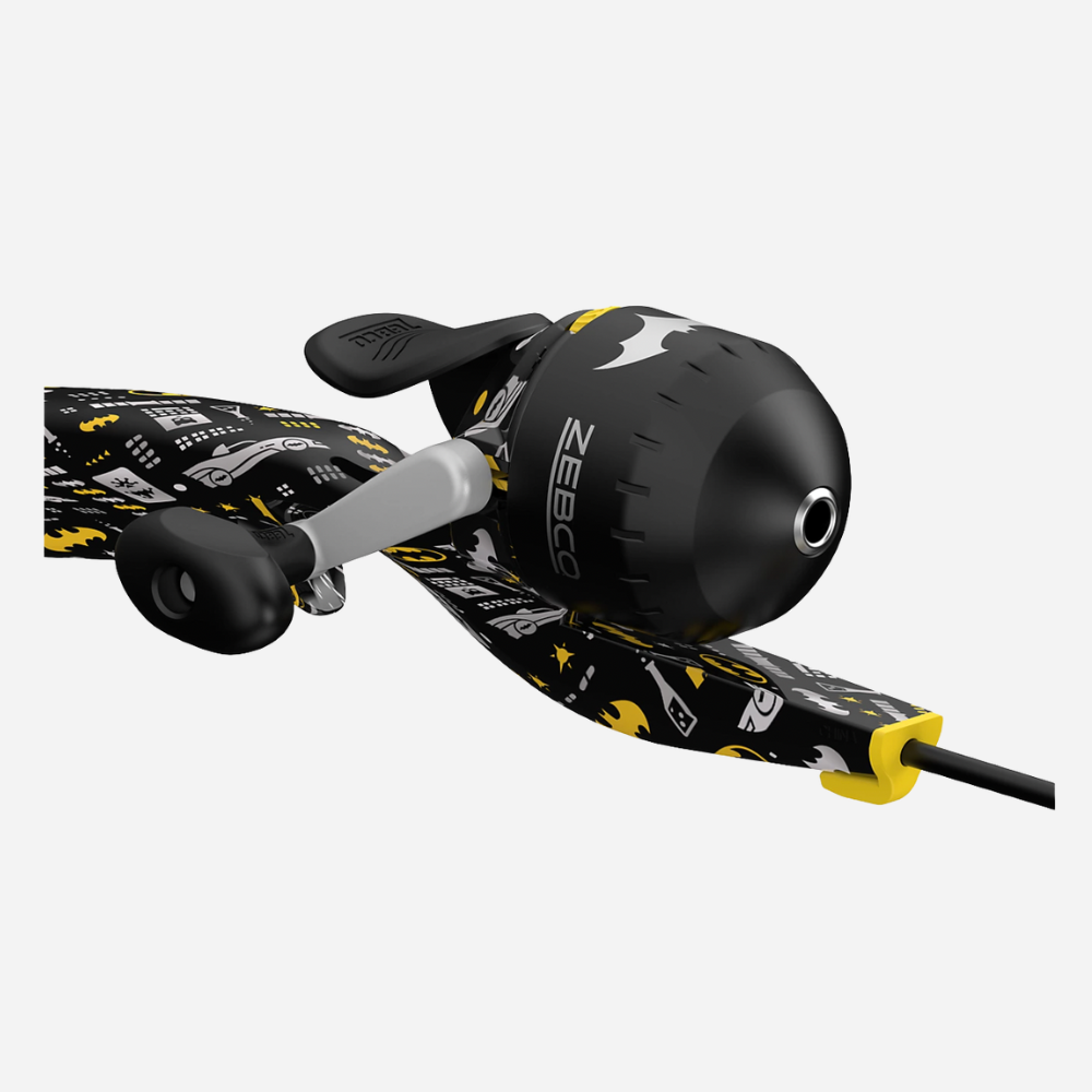 Zebco Youth Batman Floating Spincast Reel and Fishing Rod Combo