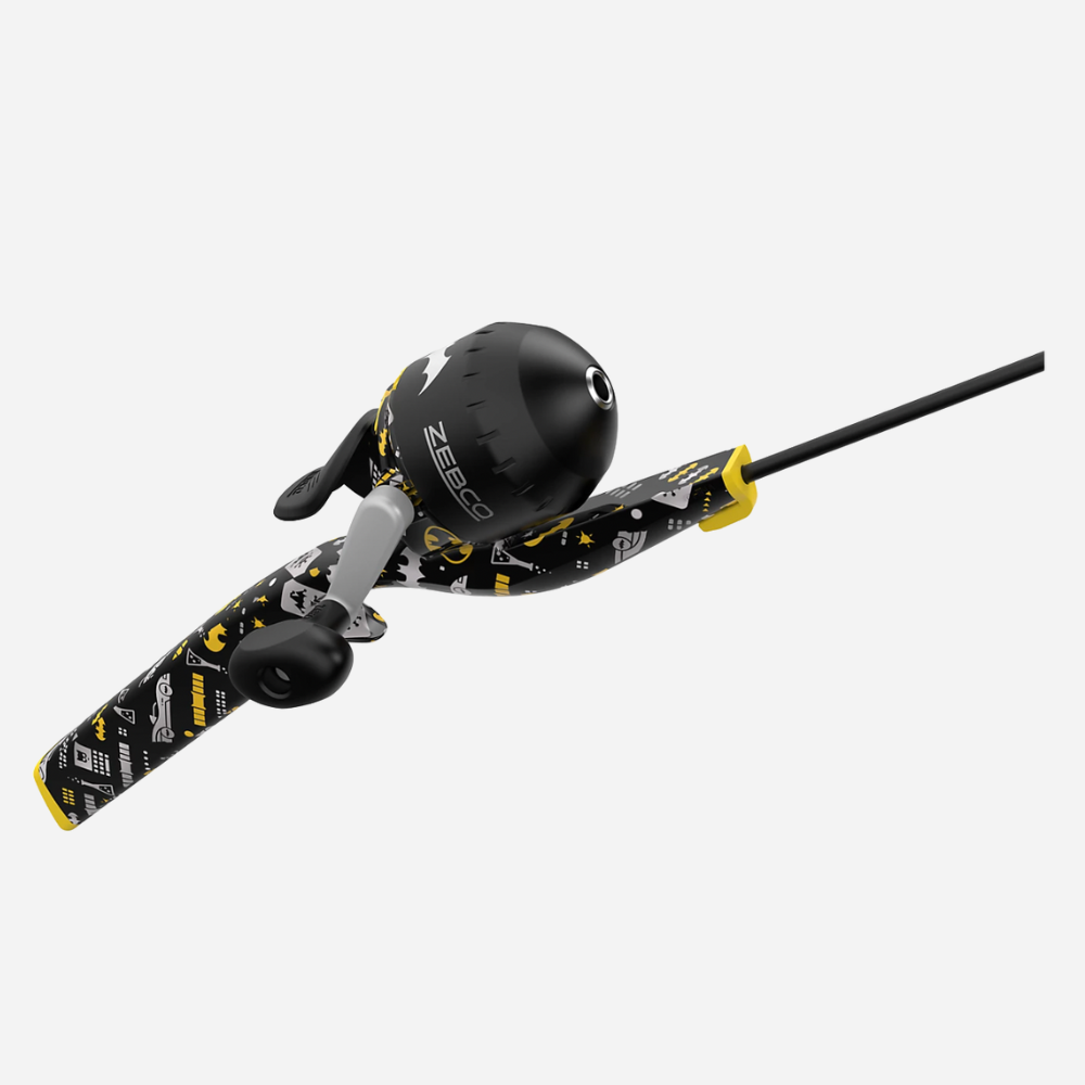 Zebco Youth Batman Floating Spincast Reel and Fishing Rod Combo