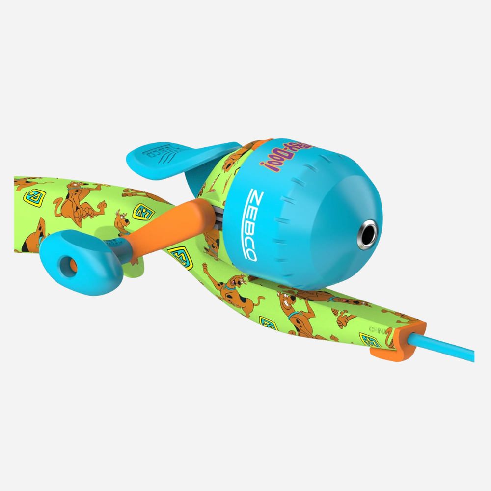 Zebco Youth Scooby Doo Floating Spincast Reel and Fishing Rod Combo