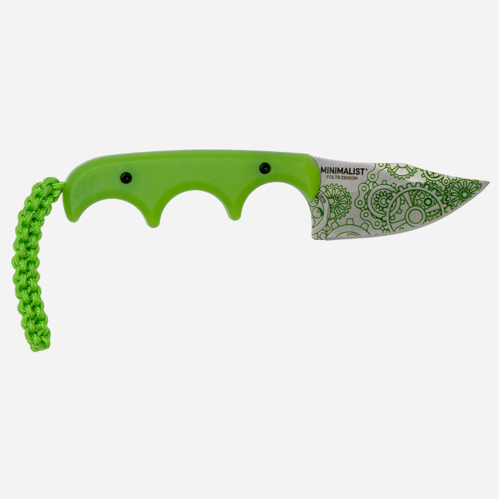 CRKT Minimalist Bowie Gears Fixed Blade