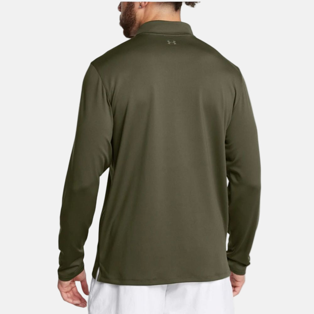 UA Men's Motion Quarter Zip Top - Marine Od Green
