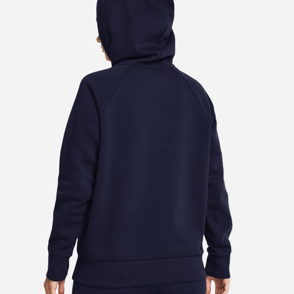 UA Women's Rival Fleece Hoodie - Midnight Navy