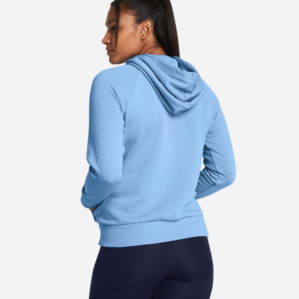 UA Women's Rival Fleece Hoodie - Carolina Blue