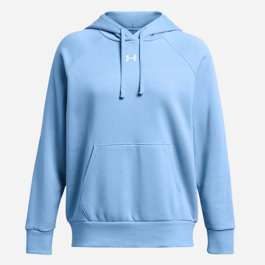 UA Women's Rival Fleece Hoodie - Carolina Blue