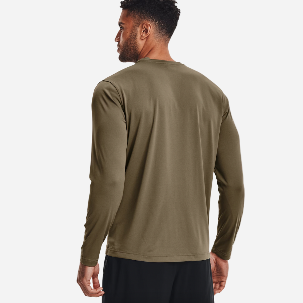 UA Men's Tactical Tech Long Sleeve T-Shirt - Federal Tan