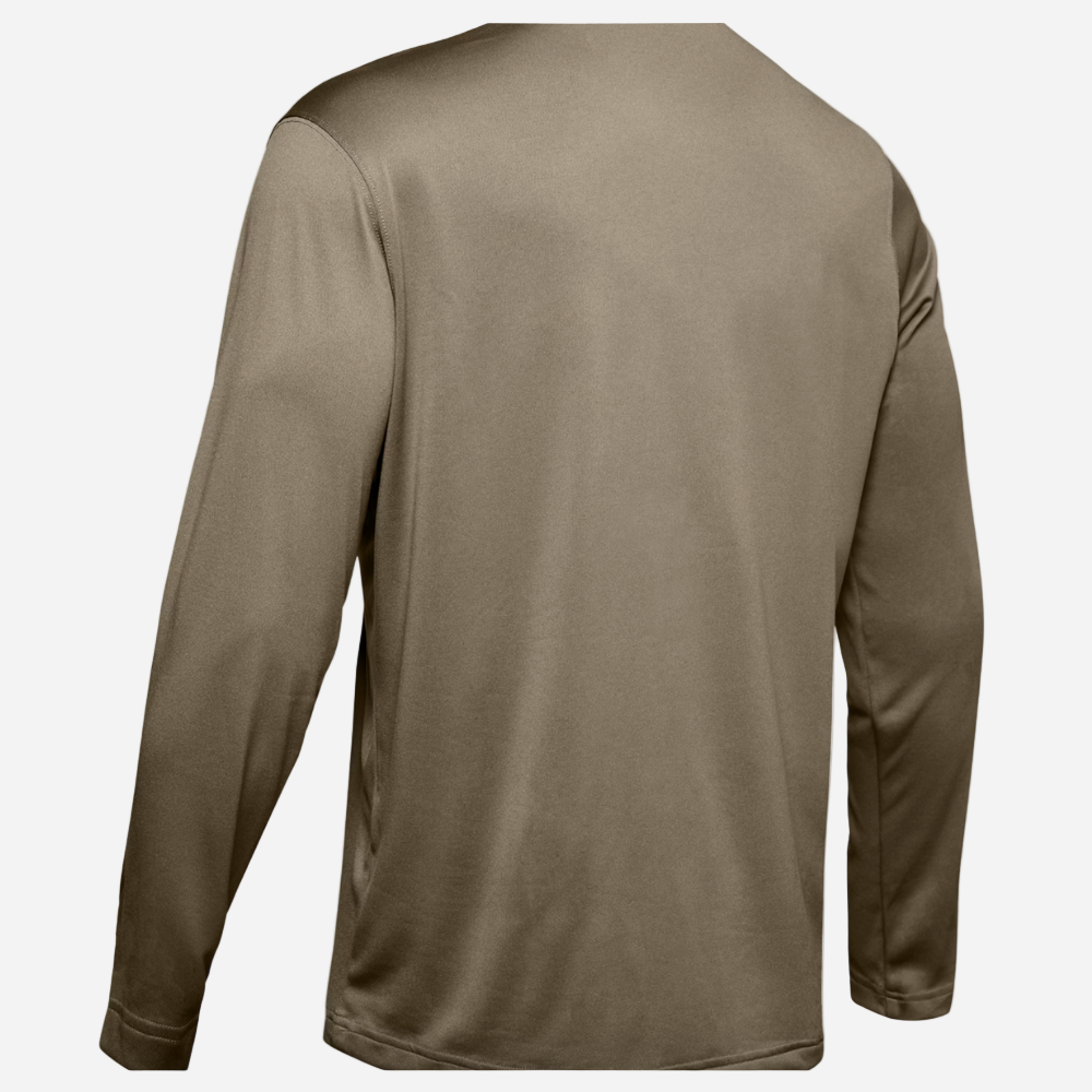 UA Men's Tactical Tech Long Sleeve T-Shirt - Federal Tan