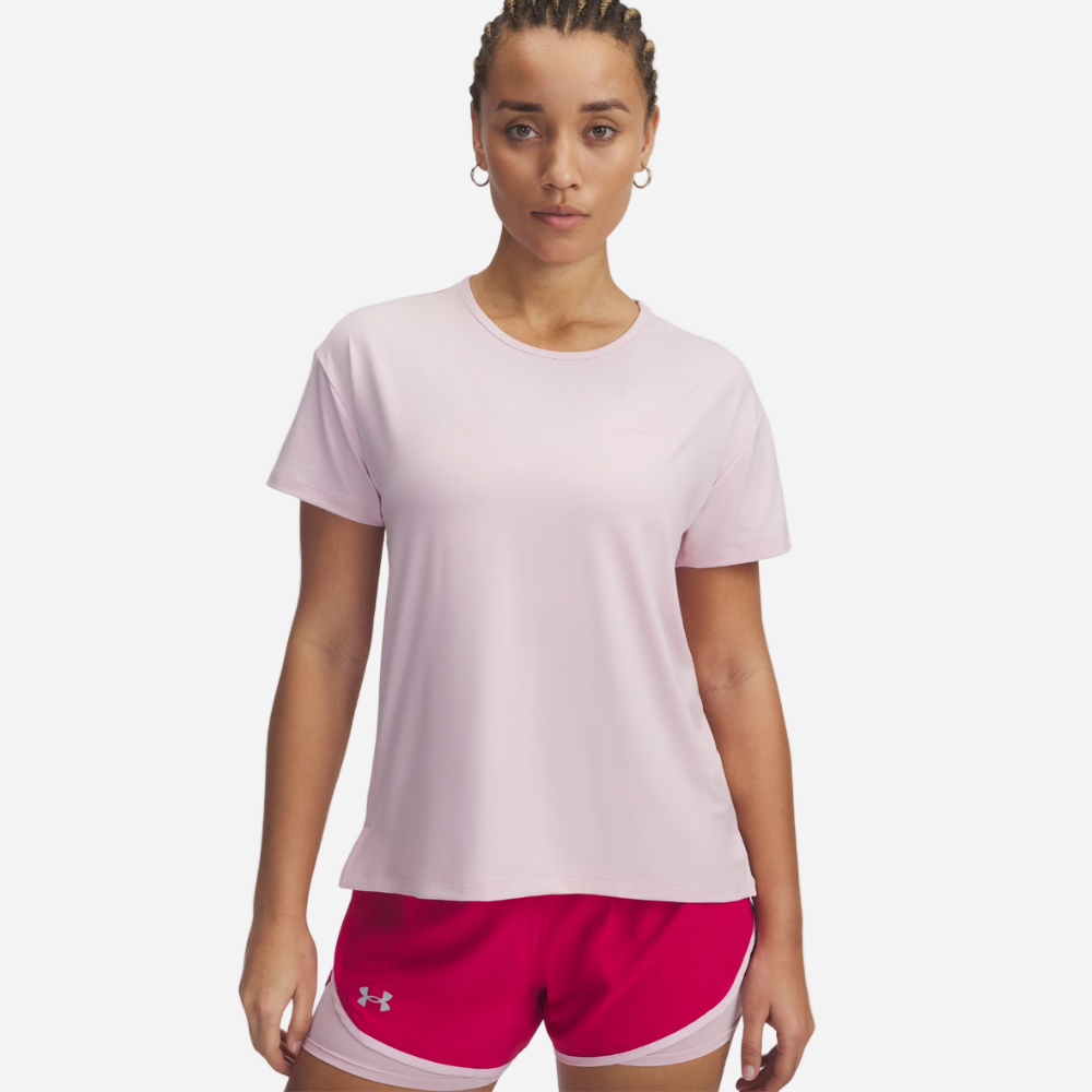 UA Women's Vanish Energy Short Sleeve T-Shirt - Pink