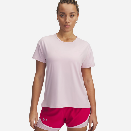 UA Women's Vanish Energy Short Sleeve T-Shirt - Pink