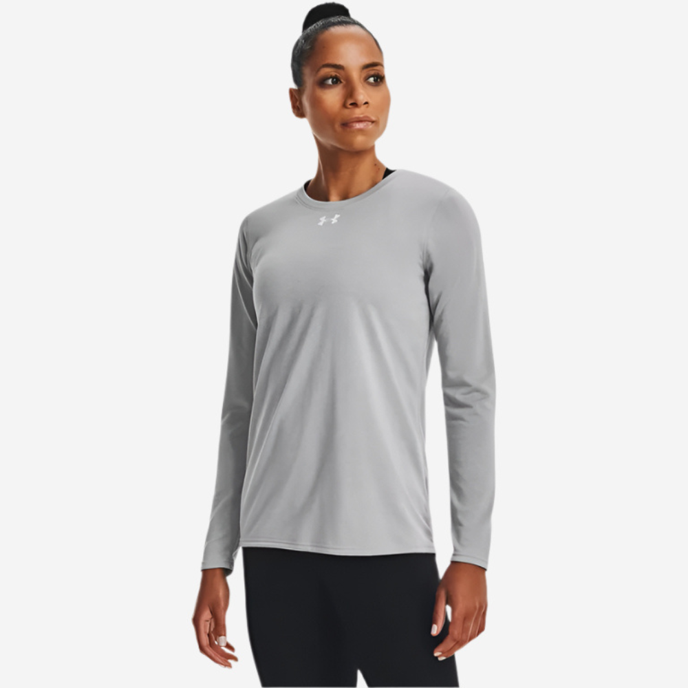 UA Women's Tech™ Team Long Sleeve - Light Heather