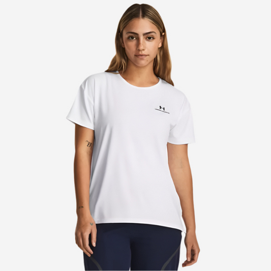 UA Women's Vanish Energy Short Sleeve - White