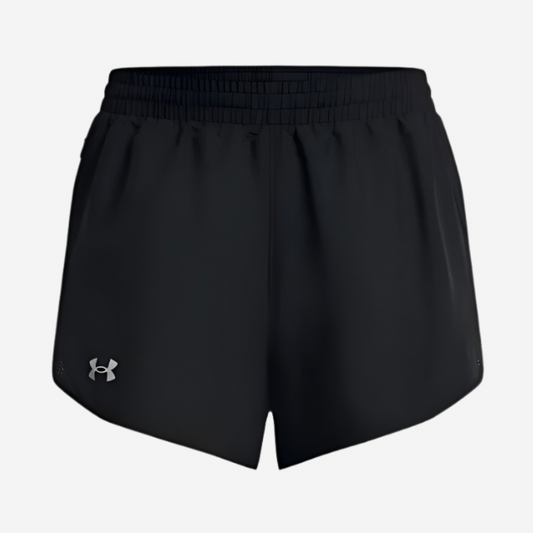 UA Women's Fly By 3" Shorts - Black
