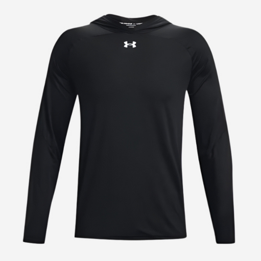 UA Men's Knockout Long Sleeve Hoodie - Black