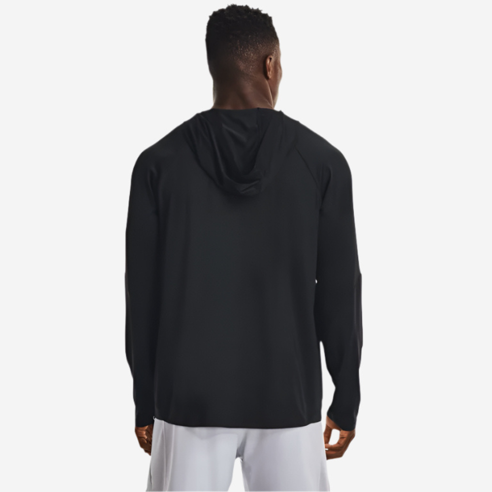 UA Men's Knockout Long Sleeve Hoodie - Black
