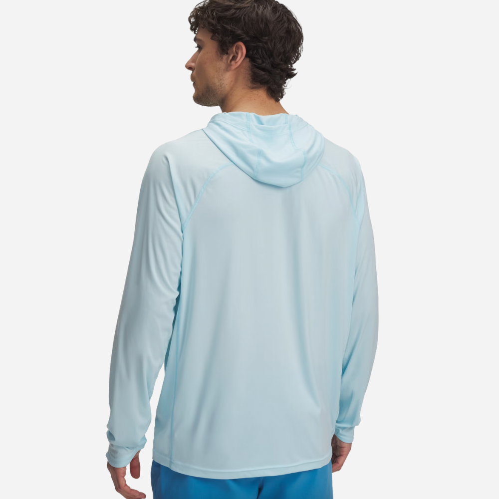 UA Men's Fish Elite Hoodie - Ether Blue