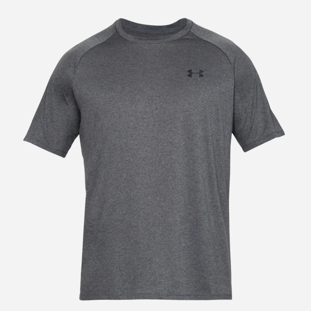 UA Men's Tech 2.0 Short Sleeve T-Shirt - Carbon Heather