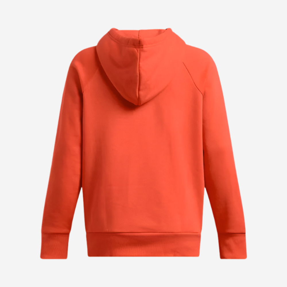 UA Women's Rival Fleece Hoodie - Dark Orange