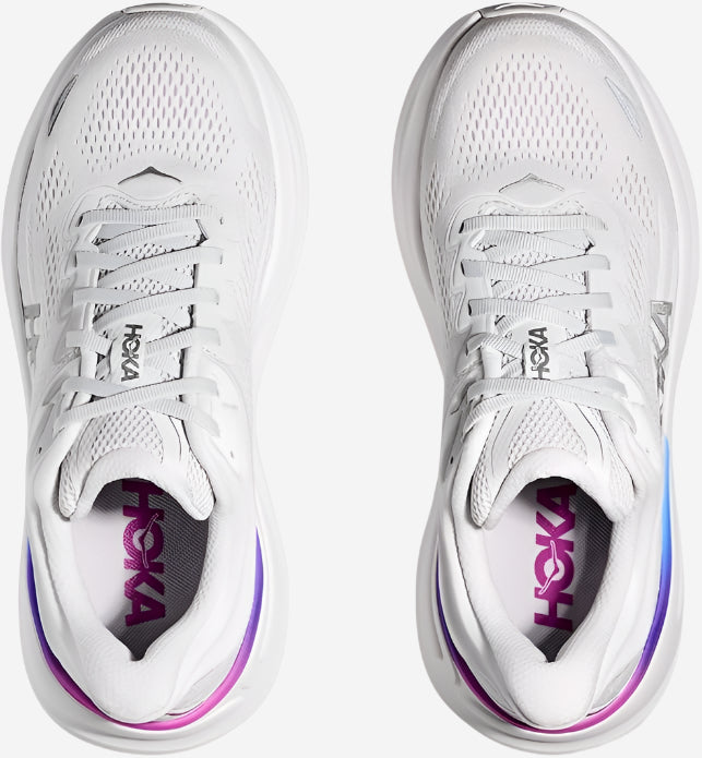 Hoka Women's Bondi 9 - Cosmic Grey/White