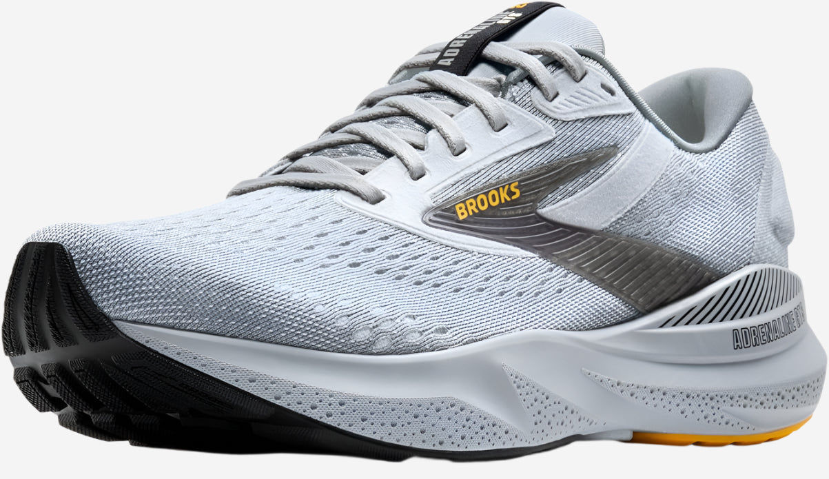 Brooks Men’s Adrenaline GTS 24 - Alloy/White/Gold Fusion