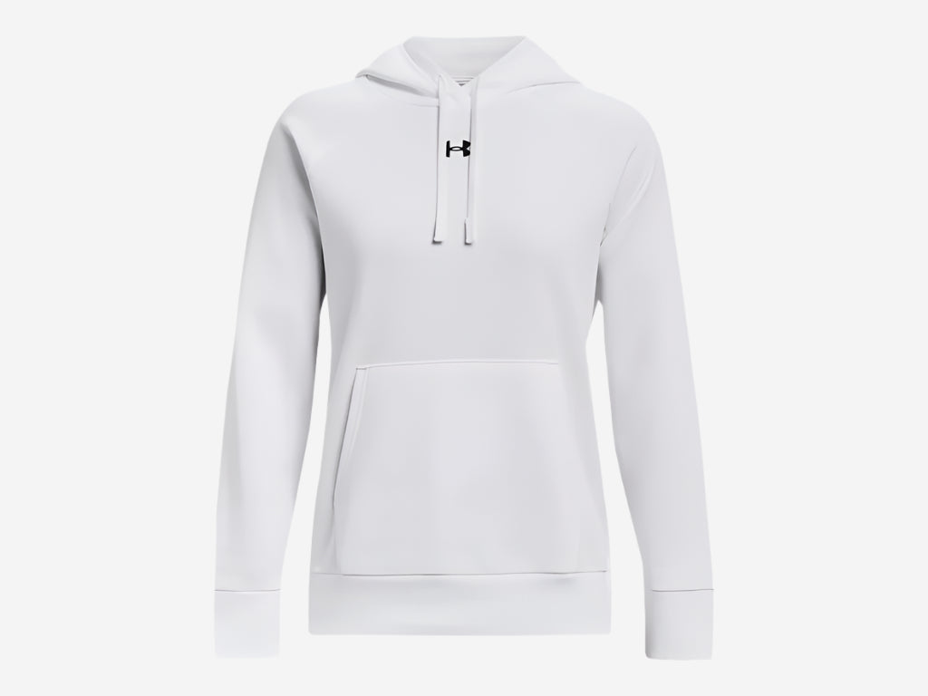 UA Women's Rival Fleece Hoodie - White