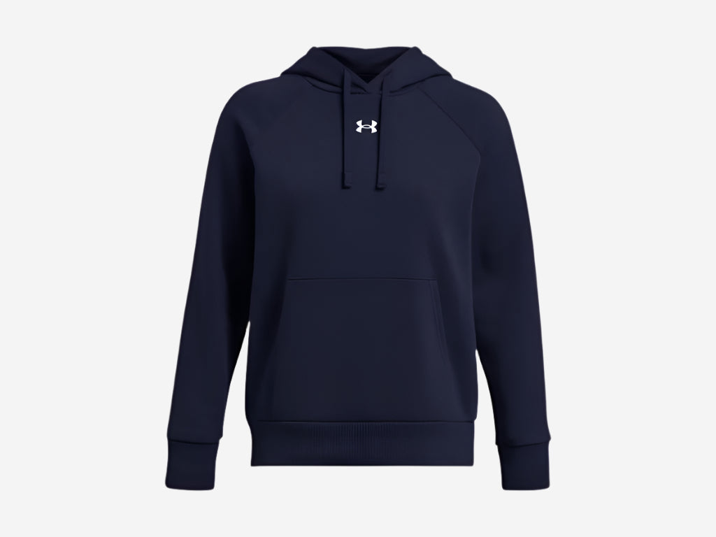 UA Women's Rival Fleece Hoodie - Midnight Navy